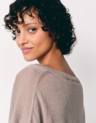 Linen Knitted T-Shirt