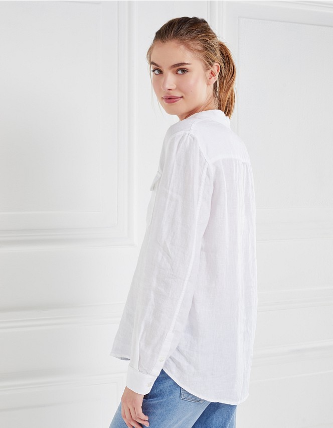 Linen Pocket Shirt | All Clothing Sale | The White Company US