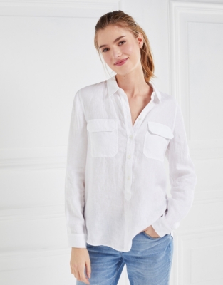 Linen Pocket Shirt | All Clothing Sale | The White Company US