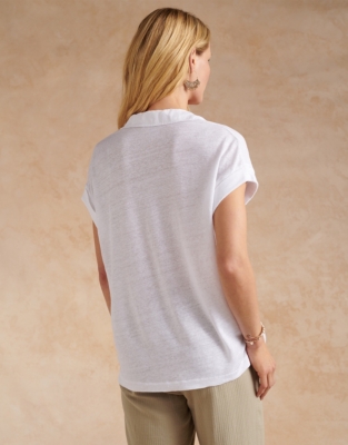 Linen Pop Over Shirt
