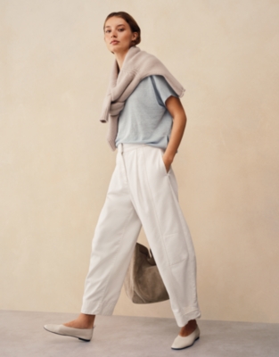 Linen Rich Knitted T-shirt