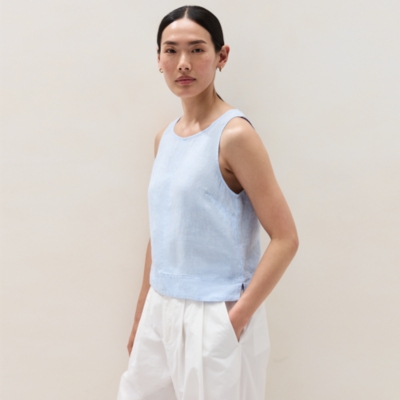Linen Shell Top