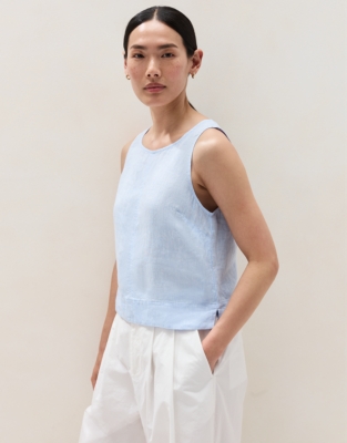 Linen Shell Top