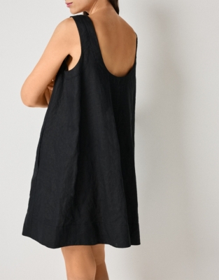 Linen Shift Dress
