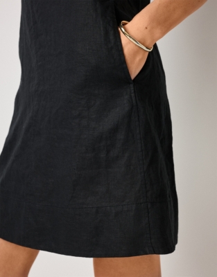 Linen Shift Dress
