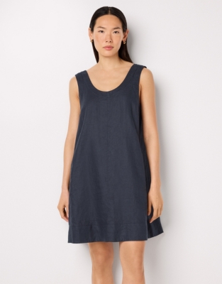 Linen Shift Dress