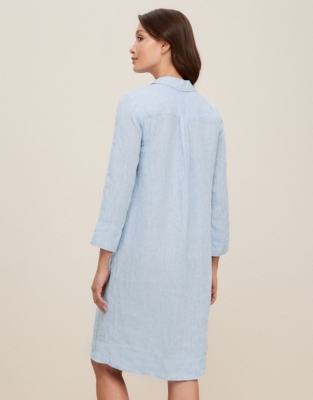 country road denim shirt dress