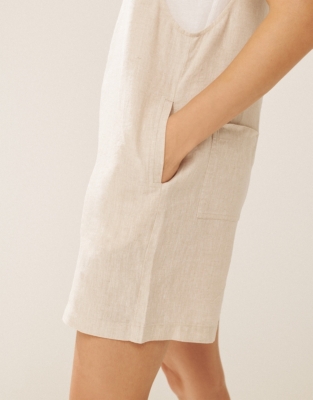 Linen Short Jumpsuit