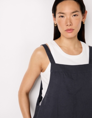 Linen Short Jumpsuit