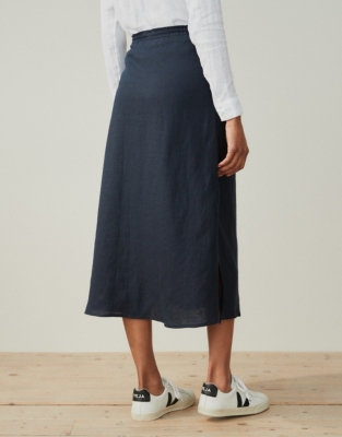 Linen Skirt | Skirts & Shorts | The White Company UK