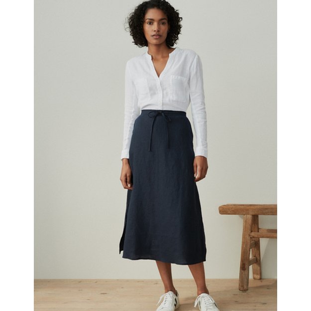 Linen Skirt | Clothing Sale | The White Company UK