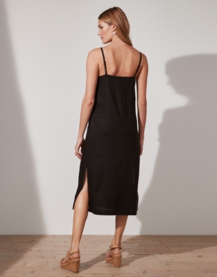 Linen Slip Dress Vacation Shop The White Company US