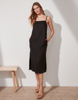 Linen Slip Dress Vacation Shop The White Company US