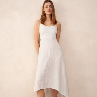 Linen Strappy Dress