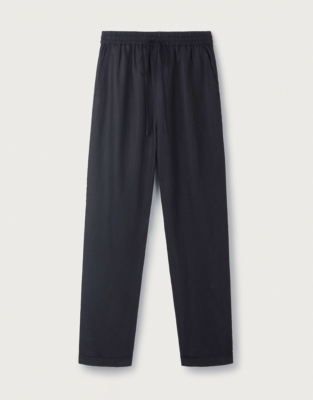Linen Tapered Leg Trouser Trousers & Leggings The White Company UK