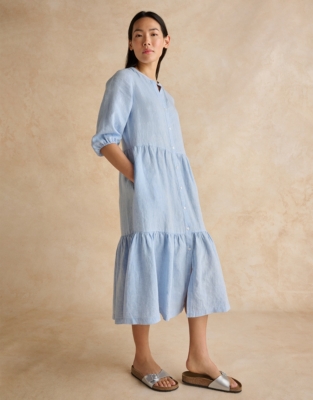 White company 2025 linen dresses