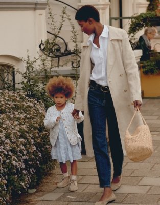 Linen Trench Coat Jackets & Coats The White Company US