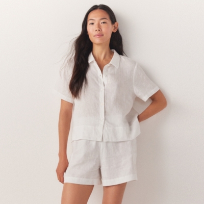極美品✨ OMMO LINEN SHORT ALL IN ONE 白 現行 1565_841baeca67-