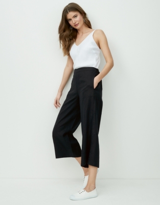 very cropped trousers