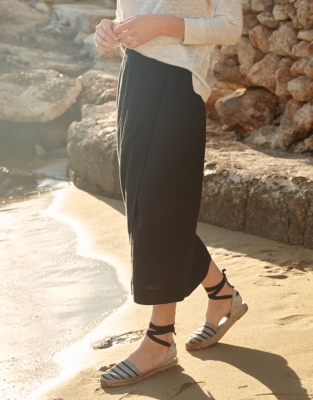 Linen Wrap Skirt Clothing Sale The White Company UK