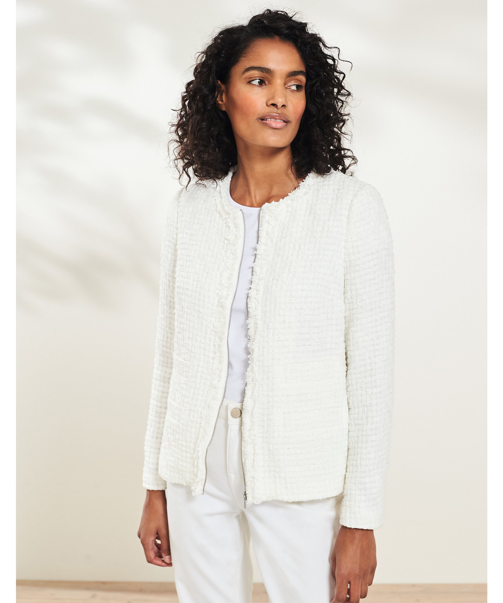 Linton Tweed Jacket | Clothing Sale | The White Company UK