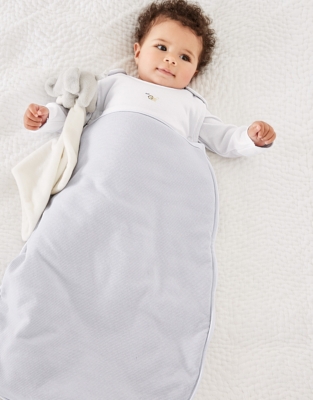 white company sleeping bag