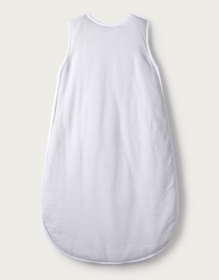 white company sleeping bag
