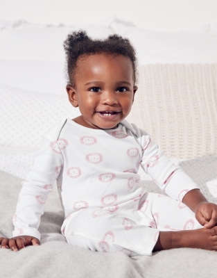 White company hot sale baby pyjamas