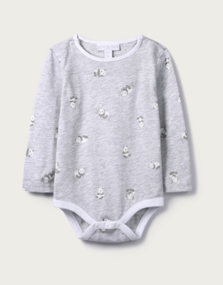 Little Panda Print Bodysuit | View All Baby | The White Company US