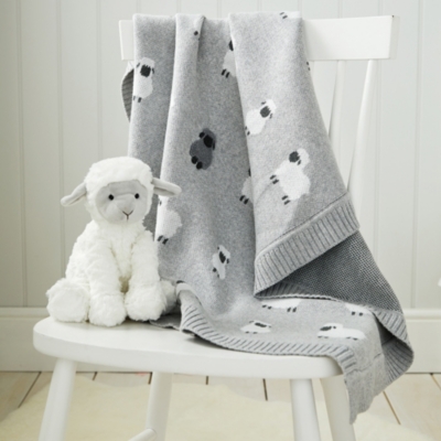 Little Sheep Baby Blanket Baby Blankets The White Company