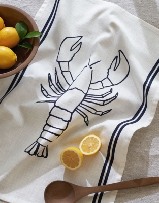 Lobster Tea Towel