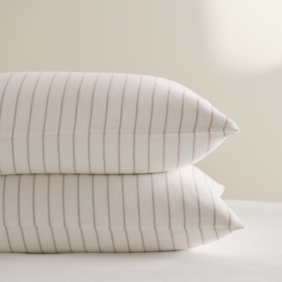 Logan Stripe Classic Pillowcase – Single