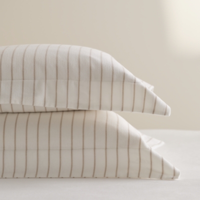 Logan Stripe Oxford Pillowcase – Single