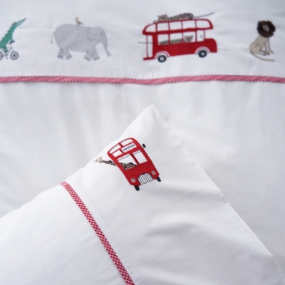 London Animals Bed Linen Childrens' Bedroom The White Company UK