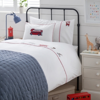 White company on sale childrens bedding