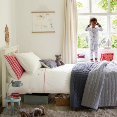 London Animals Bed Linen Childrens' Bedroom The White Company UK