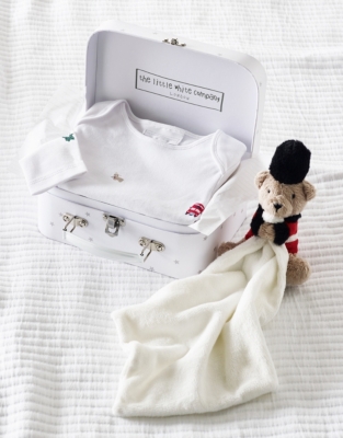 White company baby sales gift box