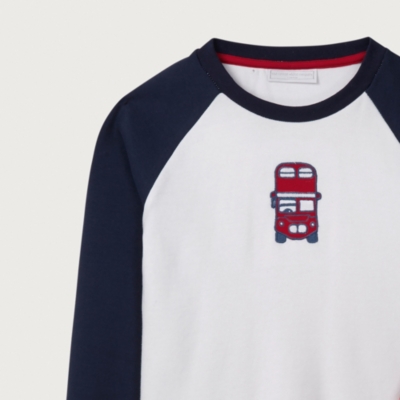 London Bus Pyjamas (112yrs) Children's & Baby Sale The White