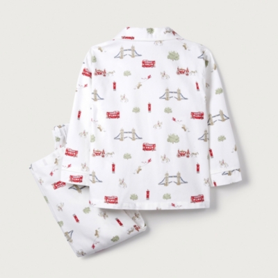 London Bus Pyjamas (112yrs) Baby & Children's Sale The White