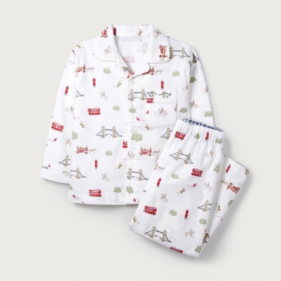 London Bus Pyjamas (112yrs) Baby & Children's Sale The White