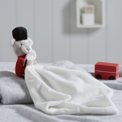 white company monkey comforter