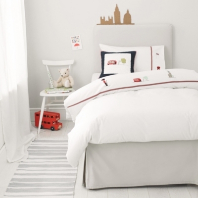 white company childrens bedding