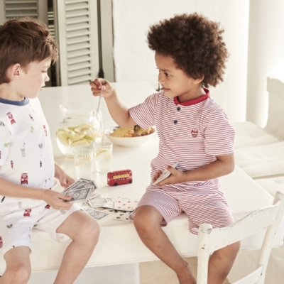 London Henley Pyjamas (112yrs) The Little White Company The White