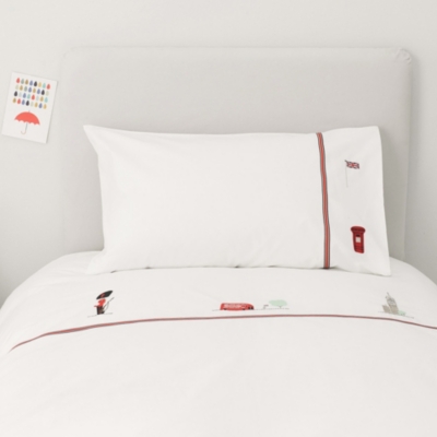 white company childrens bedding