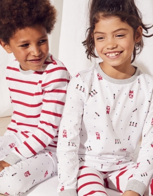 White company 2025 kids pyjamas