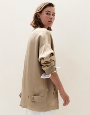 Long Bomber Jacket