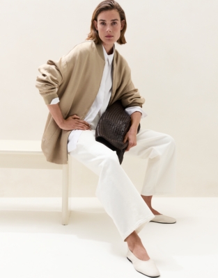 Long Bomber Jacket