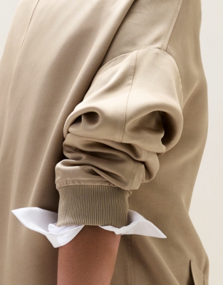 Long Bomber Jacket