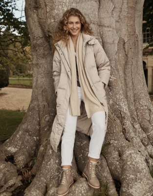 White company trench on sale coat