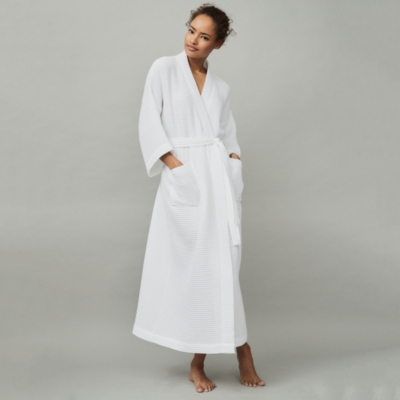 Long Lightweight Waffle Robe	